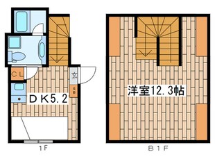 CONTEL　SASAZUKAの物件間取画像